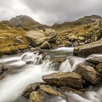 Buy canvas prints of Winter Stream by Adrian Evans