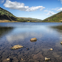 Buy canvas prints of Geirionydd Lake  by Adrian Evans
