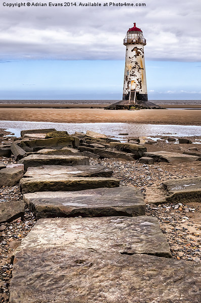 The Abandoned Talacre Lighthouse  Picture Board by Adrian Evans