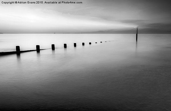 Moment In Time Seascape  Picture Board by Adrian Evans