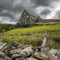 Buy canvas prints of Ynys-y-Pandy Slate Mill by Adrian Evans