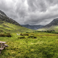 Buy canvas prints of The Welsh Valley by Adrian Evans