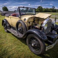 Buy canvas prints of 1928 Ford Model A  by Adrian Evans