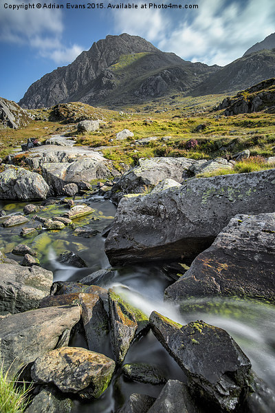 Clouds Over Tryfan Picture Board by Adrian Evans