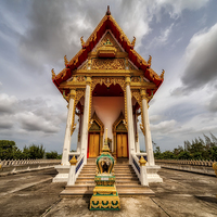 Buy canvas prints of The Temple by Adrian Evans