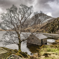 Buy canvas prints of Ogwen Valley Winter  by Adrian Evans