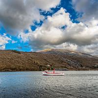 Buy canvas prints of The Snowdon Star Boat  by Adrian Evans
