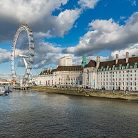 Buy canvas prints of The Eye London by Adrian Evans