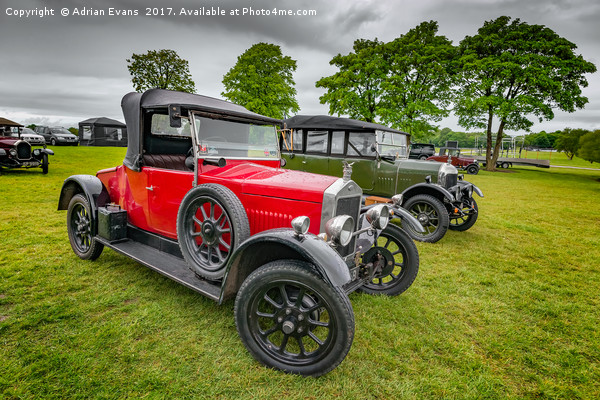 Wolseley Classic Car Picture Board by Adrian Evans