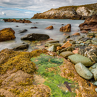 Buy canvas prints of Rhoscolyn Coastline Anglesey by Adrian Evans