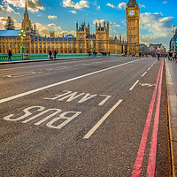 Buy canvas prints of Big Ben Westminster London by Adrian Evans