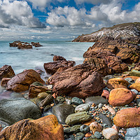 Buy canvas prints of Rhoscolyn Coastline Anglesey by Adrian Evans