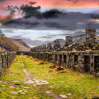 Buy canvas prints of Anglesey Barracks Snowdonia by Adrian Evans