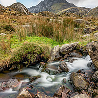 Buy canvas prints of Tryfan Snowdonia National Park by Adrian Evans