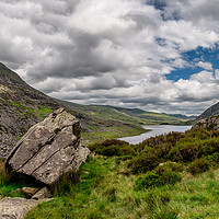 Buy canvas prints of Welsh Mountains of Snowdonia by Adrian Evans
