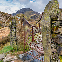 Buy canvas prints of Gate To Tryfan Snowdonia by Adrian Evans