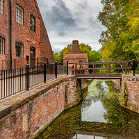 Buy canvas prints of China Works Coalport  by Adrian Evans