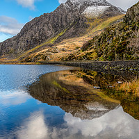 Buy canvas prints of Tryfan Mountain Snowdonia by Adrian Evans