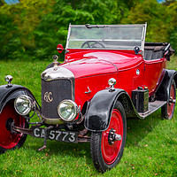 Buy canvas prints of AC Classic Car by Adrian Evans