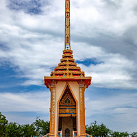 Buy canvas prints of Crematorium at Tham Phra Nawn Temple by Adrian Evans