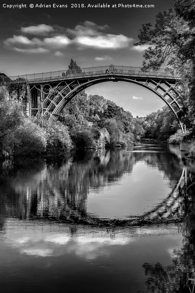 Iron Bridge Shropshire  Picture Board by Adrian Evans