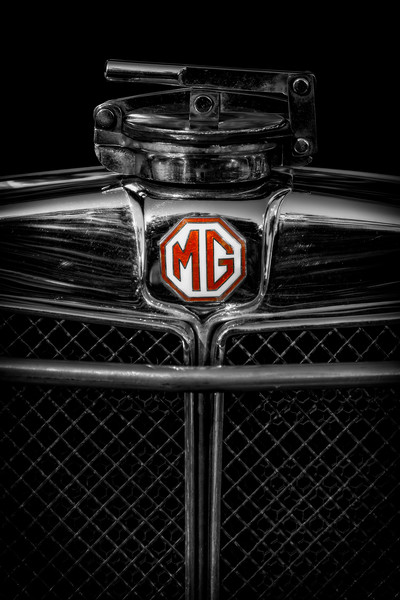 MG Grill Badge Picture Board by Adrian Evans