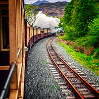 Buy canvas prints of Welsh Highland Railway by Adrian Evans