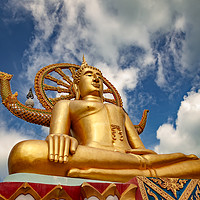 Buy canvas prints of Big Buddha Thailand by Adrian Evans