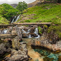 Buy canvas prints of Watkin Path Bridge Wales by Adrian Evans