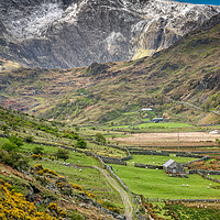 Buy canvas prints of Nant Ffrancon Pass Wales by Adrian Evans