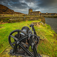 Buy canvas prints of Amlwch Harbour Anglesey by Adrian Evans