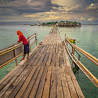 Buy canvas prints of Nalusuan Island Philippines by Adrian Evans