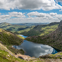 Buy canvas prints of Footpath from Snowdon Mountain by Adrian Evans
