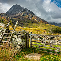 Buy canvas prints of Gate to Tryfan Mountain East Snowdonia by Adrian Evans