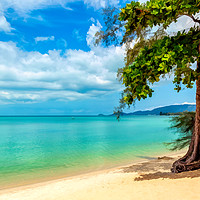 Buy canvas prints of Lipa Noi Beach Thailand by Adrian Evans