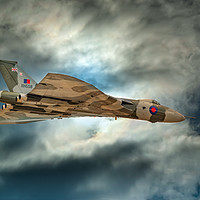 Buy canvas prints of Avro Vulcan Aircraft by Adrian Evans