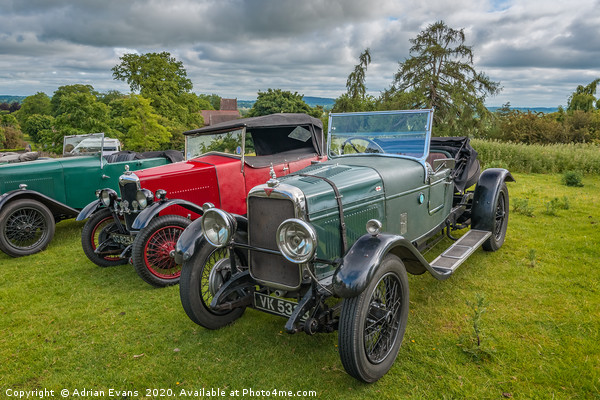 Classic Cars 1930 Picture Board by Adrian Evans