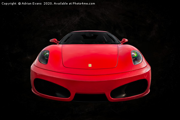 Ferrari F430 Picture Board by Adrian Evans