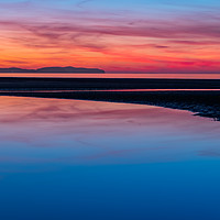 Buy canvas prints of Sunset Seascape Wales by Adrian Evans