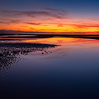 Buy canvas prints of Seascape Sunset by Adrian Evans