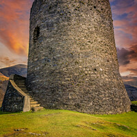 Buy canvas prints of Dolbadarn Castle Snowdonia Wales by Adrian Evans