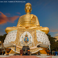 Buy canvas prints of Golden Buddha Tang Sai Temple Thailand  by Adrian Evans