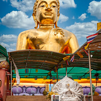 Buy canvas prints of Buddha Golden Triangle Thailand by Adrian Evans