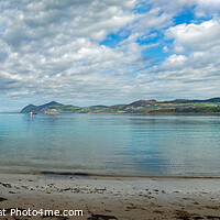 Buy canvas prints of Beach and Harbour Morfa Nefyn by Adrian Evans