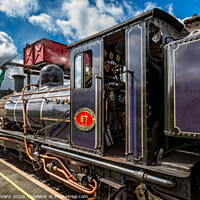 Buy canvas prints of Steam Locomotive  No 87  by Adrian Evans