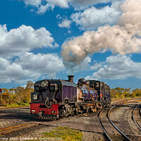 Buy canvas prints of Steam Locomotive  No 87 Wales by Adrian Evans