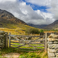 Buy canvas prints of Gates to Tryfan East Snowdonia by Adrian Evans