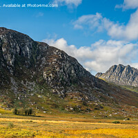 Buy canvas prints of Tryfan Mountain East Face Wales by Adrian Evans