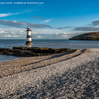 Buy canvas prints of Penmon Point Lighthouse Anglesey by Adrian Evans