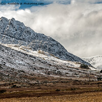 Buy canvas prints of Tryfan Mountains Snowdonia Wales by Adrian Evans